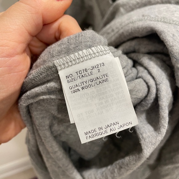 Tsumori Chisato Gray Puff Sleeve Dress - Picture 3 of 4